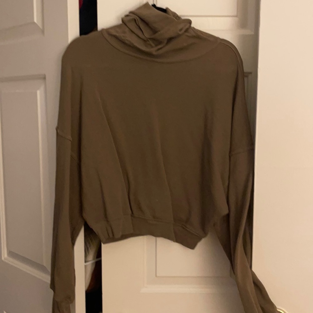 Agolde Cropped Turtleneck